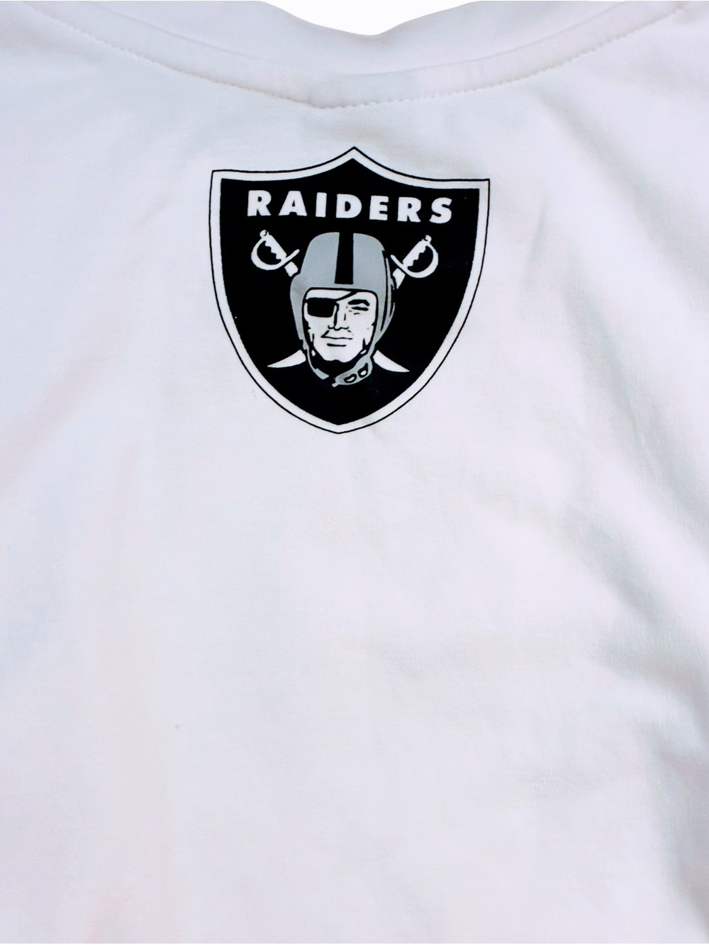 NFL White Las Vegas Raiders 2020 Short Sleeve Tee - Picture 4 of 4